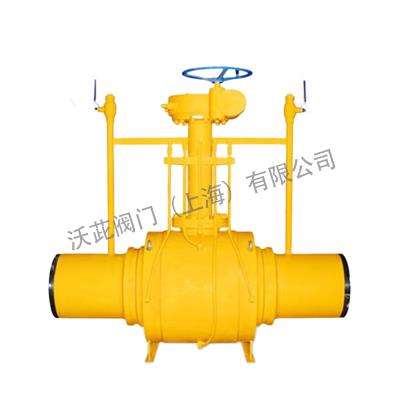 Q367F埋地式带袖管双放散焊接球阀