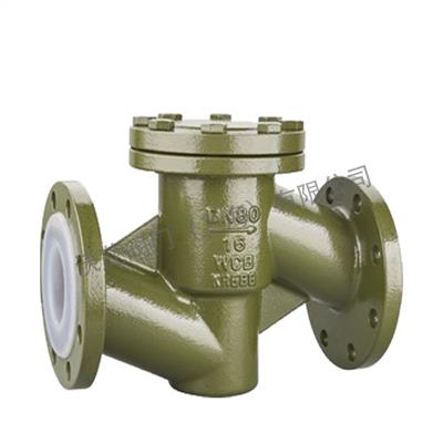 H41F46-16C 升降式衬氟止回阀